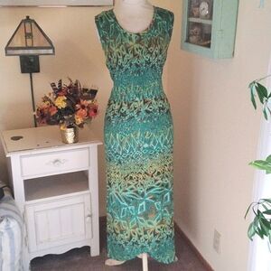 Vintage R & K Maxi Dress